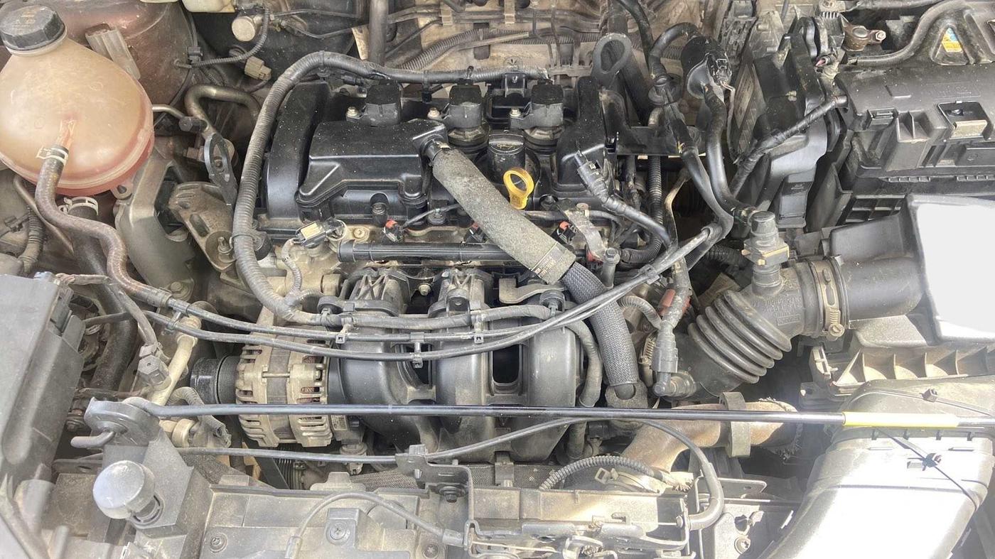 2018 Ford Ecosport TITANIUM + 1.5L PETROL AT, Petrol, Automatic, 65,828 km, Open Bonet