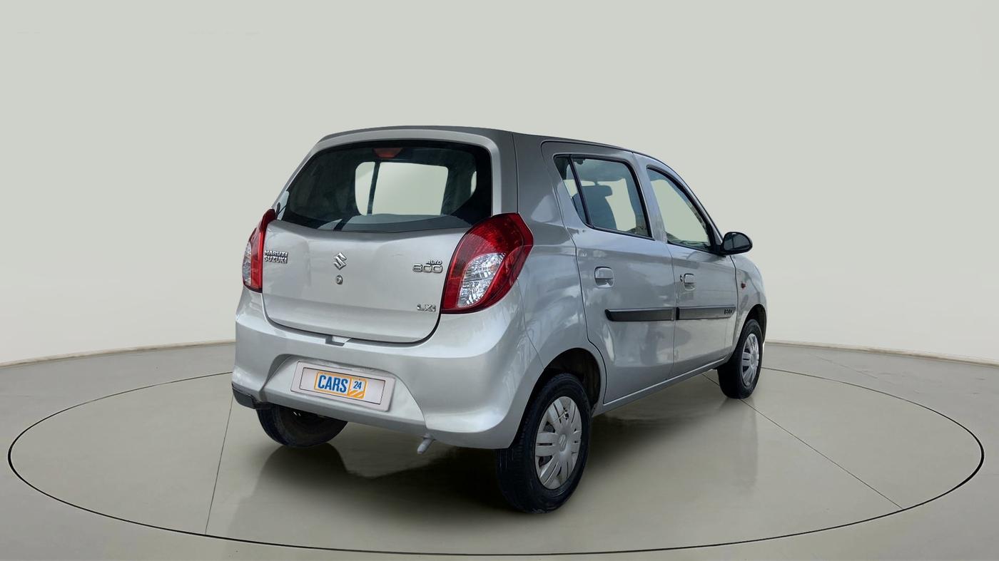 2014 Maruti Alto 800 LXI, Petrol, Manual, 73,166 km, Right Back Diagonal
