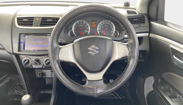 2015 Maruti Swift VXI, Petrol, Manual, 61,700 km, Steering Wheel Close Up