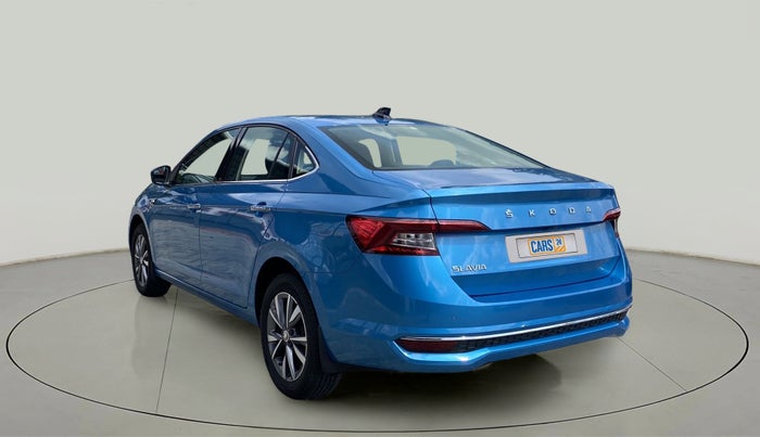 2022 Skoda SLAVIA STYLE 1.5L TSI DSG, Petrol, Automatic, 3,789 km, Left Back Diagonal