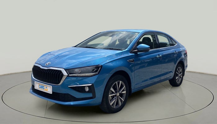 2022 Skoda SLAVIA STYLE 1.5L TSI DSG, Petrol, Automatic, 3,789 km, Left Front Diagonal