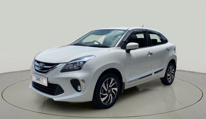 2019 Toyota Glanza V, Petrol, Manual, 16,386 km, Left Front Diagonal