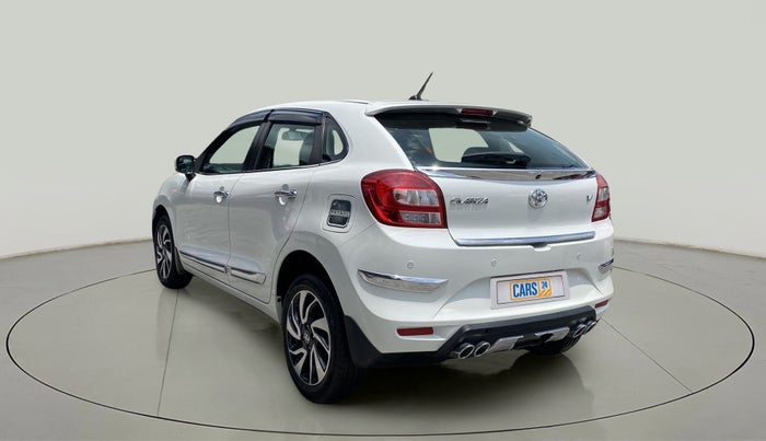 2019 Toyota Glanza V, Petrol, Manual, 16,386 km, Left Back Diagonal