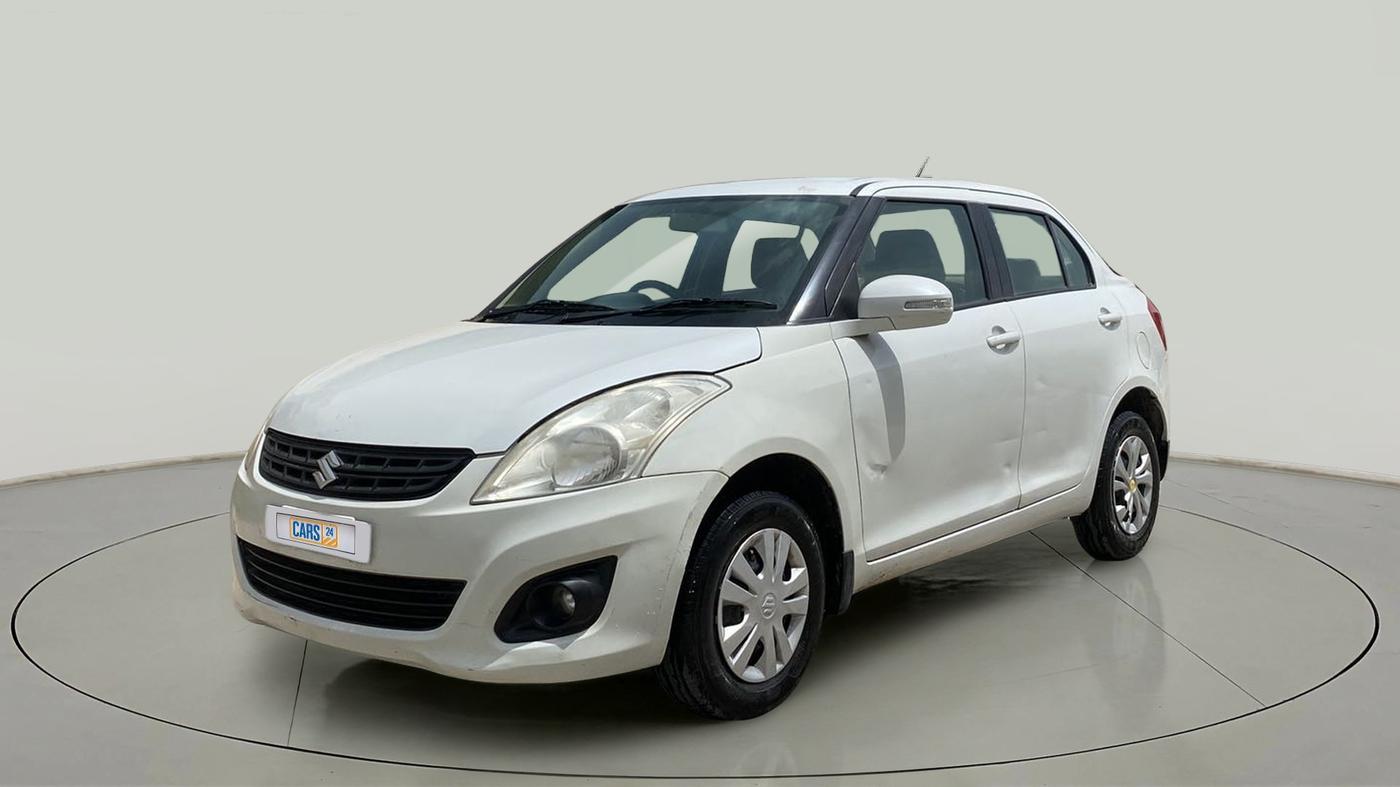2012 Maruti Swift Dzire VXI, Petrol, Manual, 94,554 km, Left Front Diagonal