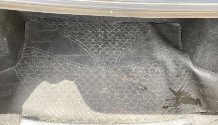 2012 Maruti Swift Dzire VXI, Petrol, Manual, 94,554 km, Boot Inside