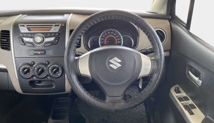 2016 Maruti Wagon R 1.0 VXI, Petrol, Manual, 47,202 km, Steering Wheel Close Up