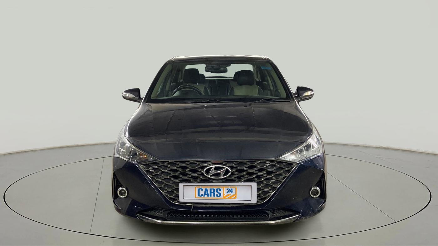 2020 Hyundai Verna SX (O) 1.5 VTVT IVT, Petrol, Automatic, 24,376 km, Front