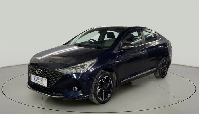 2020 Hyundai Verna SX (O) 1.5 VTVT IVT, Petrol, Automatic, 24,376 km, Left Front Diagonal