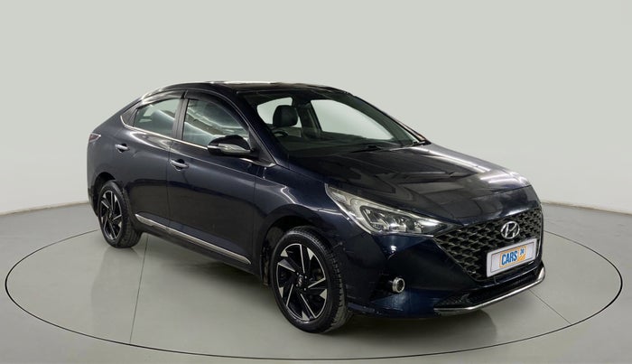 2020 Hyundai Verna SX (O) 1.5 VTVT IVT, Petrol, Automatic, 24,376 km, Right Front Diagonal