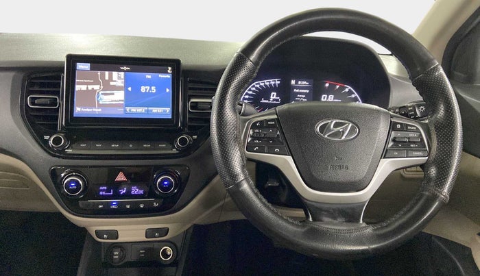 2020 Hyundai Verna SX (O) 1.5 VTVT IVT, Petrol, Automatic, 24,376 km, Steering Wheel Close Up