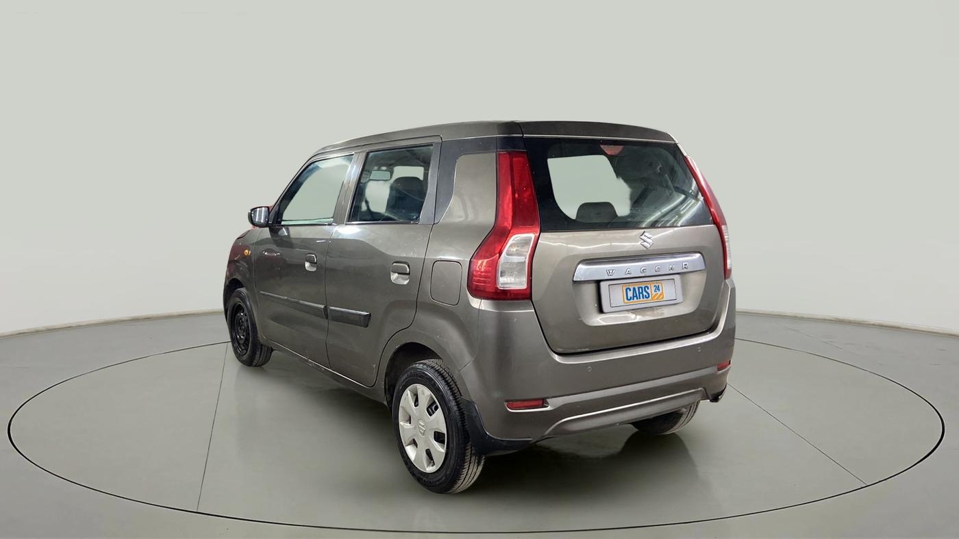 2019 Maruti New Wagon-R VXI 1.0, Petrol, Manual, 34,658 km, Left Back Diagonal