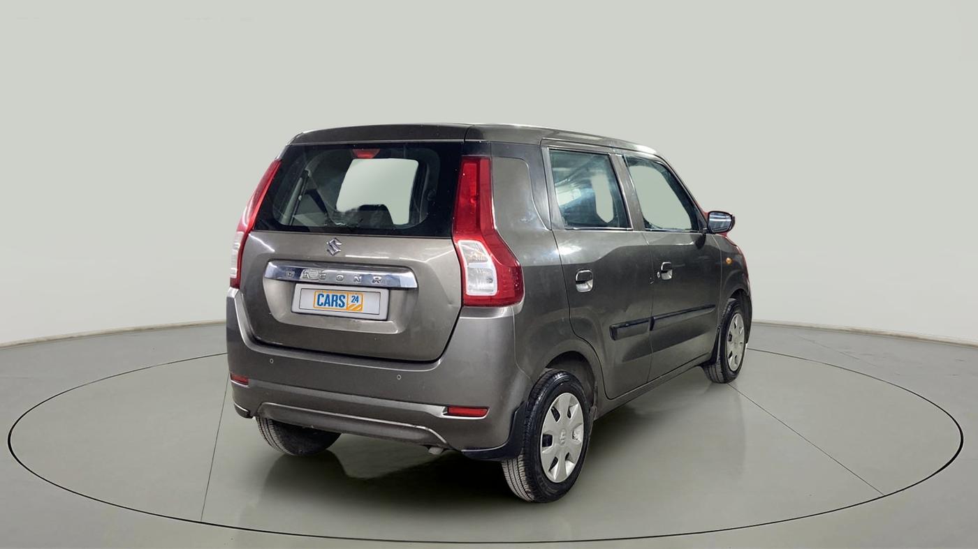 2019 Maruti New Wagon-R VXI 1.0, Petrol, Manual, 34,658 km, Right Back Diagonal