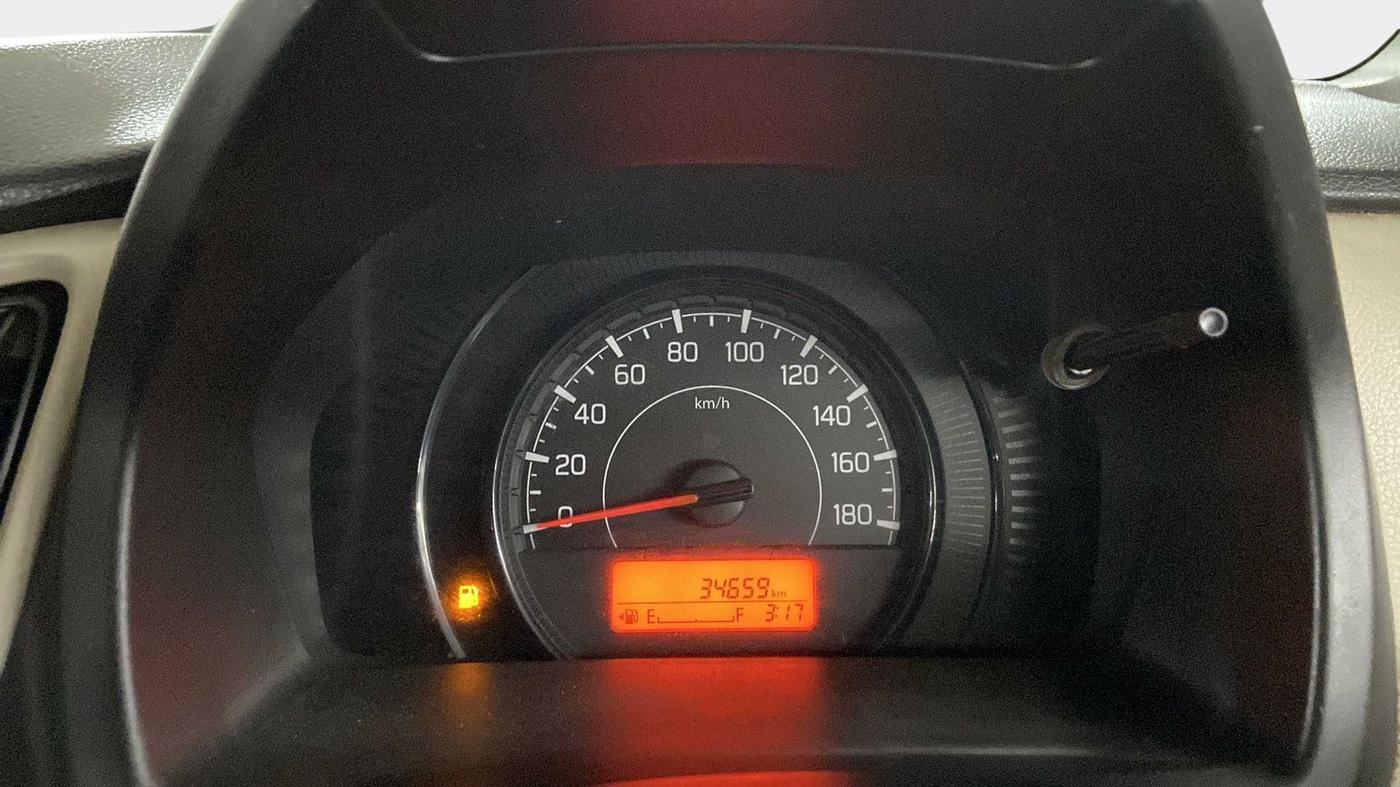 2019 Maruti New Wagon-R VXI 1.0, Petrol, Manual, 34,658 km, Odometer Image