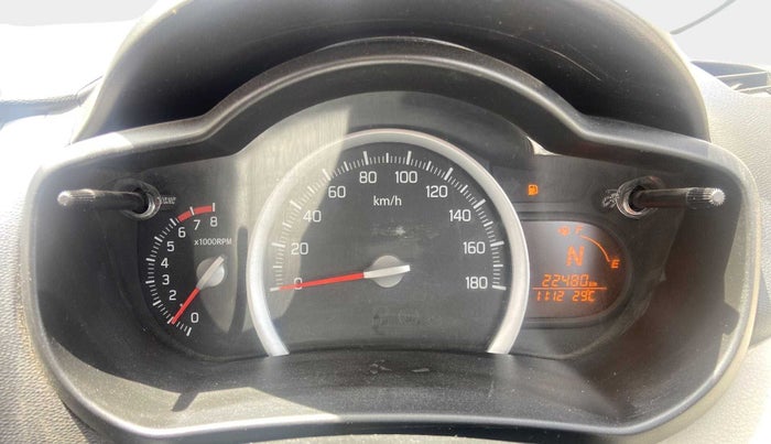 2017 Maruti Celerio ZXI AMT (O), Petrol, Automatic, 22,479 km, Odometer Image