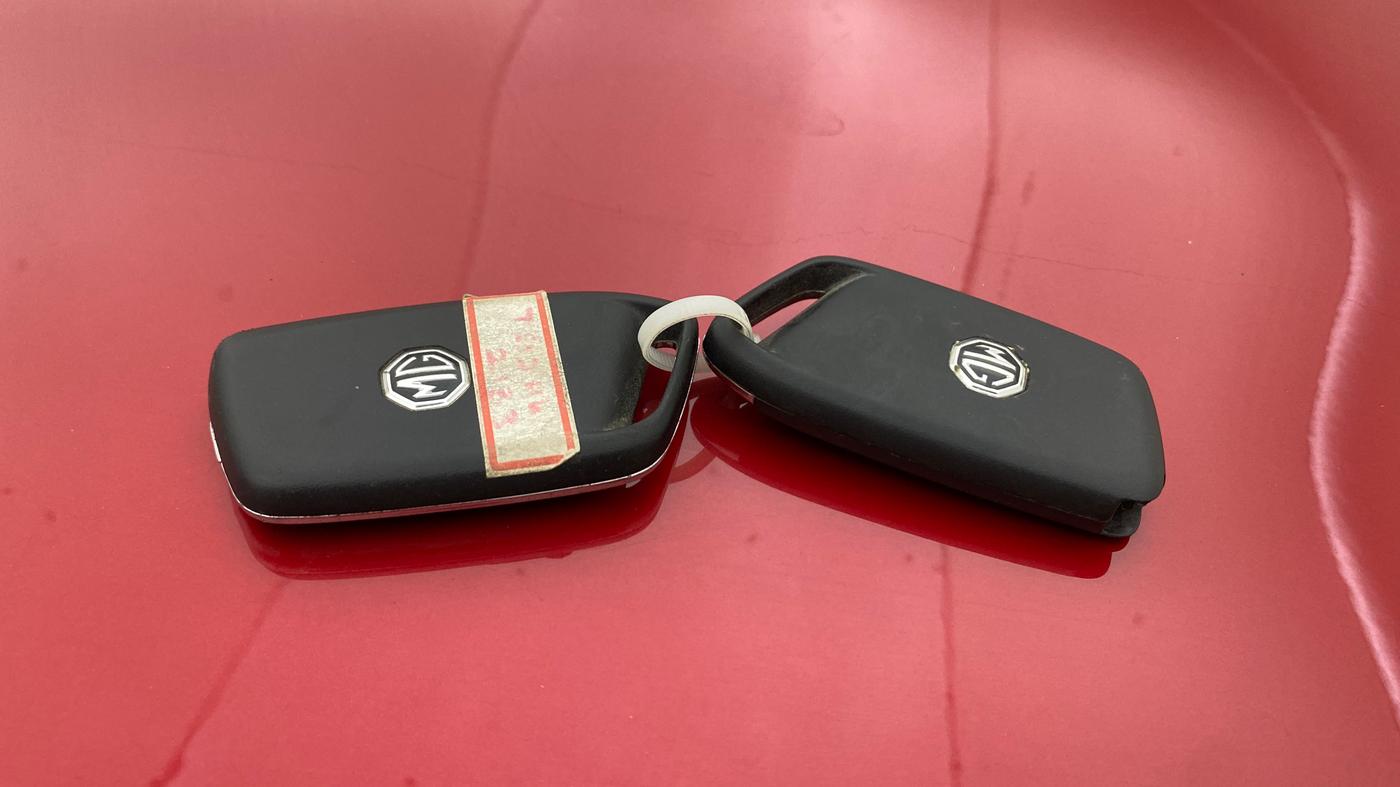 2020 MG HECTOR SHARP 1.5 DCT PETROL, Petrol, Automatic, 50,914 km, Key Close Up