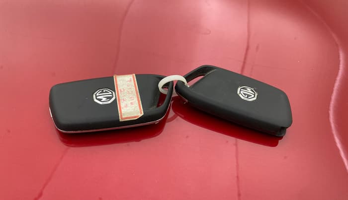 2020 MG HECTOR SHARP 1.5 DCT PETROL, Petrol, Automatic, 50,914 km, Key Close Up