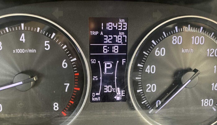2019 Honda Amaze 1.2L I-VTEC V CVT, Petrol, Automatic, 1,18,439 km, Odometer Image