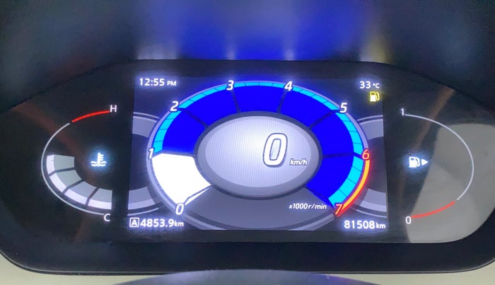 2021 Nissan MAGNITE XV MT, Petrol, Manual, 81,655 km, Odometer Image