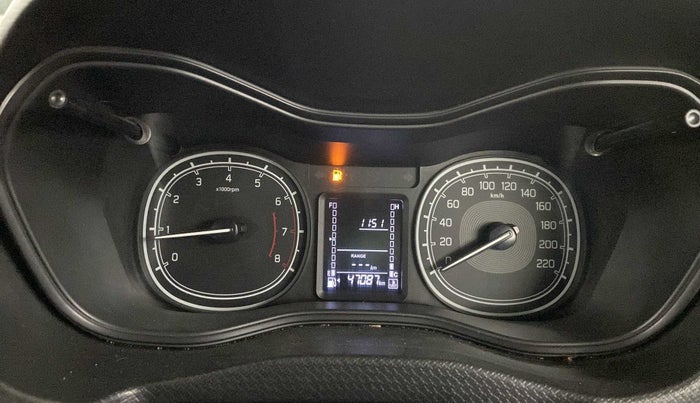 2020 Maruti Vitara Brezza VXI, Petrol, Manual, 47,086 km, Odometer Image
