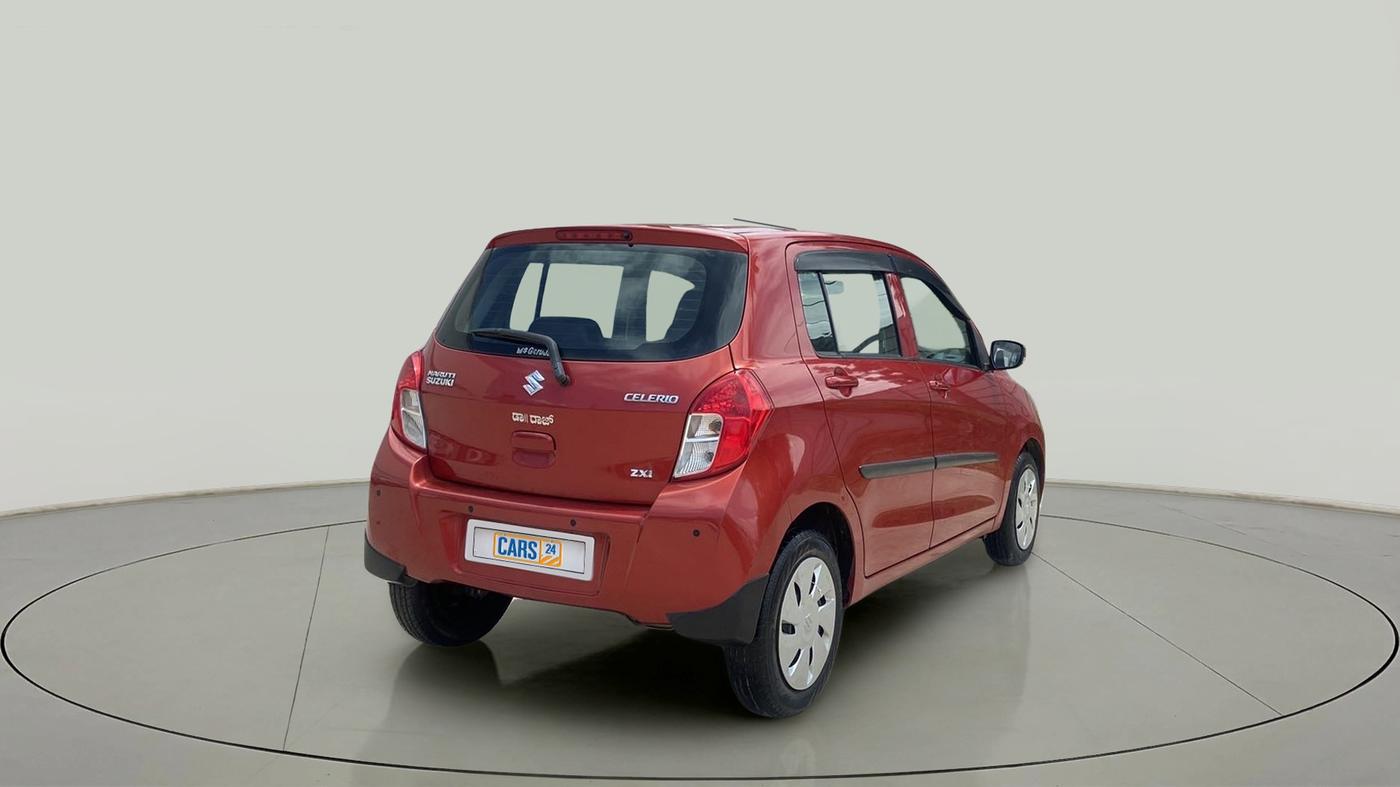 2015 Maruti Celerio ZXI, Petrol, Manual, 39,768 km, Right Back Diagonal