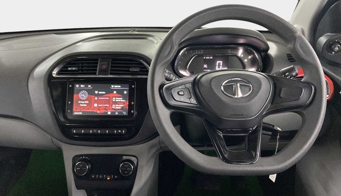 2020 Tata Tiago XZA PLUS DUAL TONE PETROL, Petrol, Automatic, 9,795 km, Steering Wheel Close Up