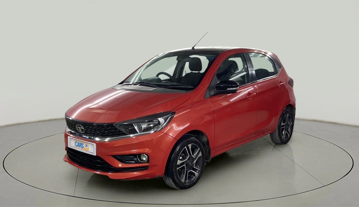 2020 Tata Tiago XZA PLUS DUAL TONE PETROL, Petrol, Automatic, 9,795 km, Left Front Diagonal