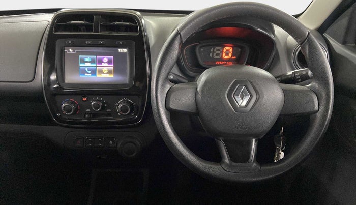 2019 Renault Kwid RXT 1.0 (O), Petrol, Manual, 3,646 km, Steering Wheel Close Up