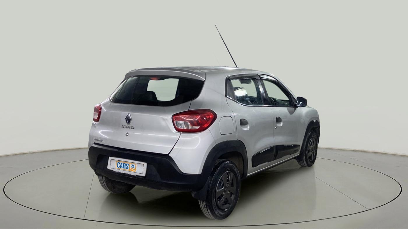 2019 Renault Kwid RXT 1.0 (O), Petrol, Manual, 3,646 km, Right Back Diagonal