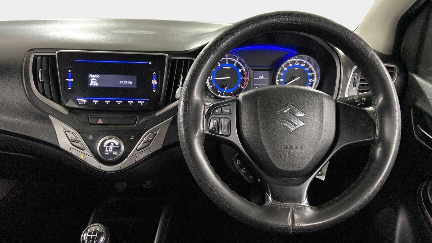 2021 Maruti Baleno DELTA PETROL 1.2, Petrol, Manual, 24,662 km, Steering Wheel Close Up