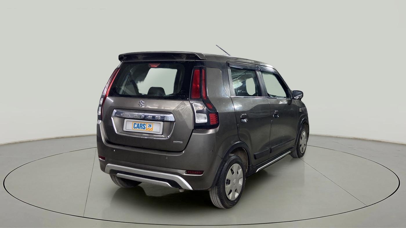 2020 Maruti New Wagon-R VXI 1.2 AMT, Petrol, Automatic, 63,484 km, Right Back Diagonal