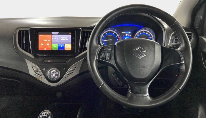 2021 Maruti Baleno ALPHA PETROL 1.2, CNG, Manual, 50,253 km, Steering Wheel Close Up