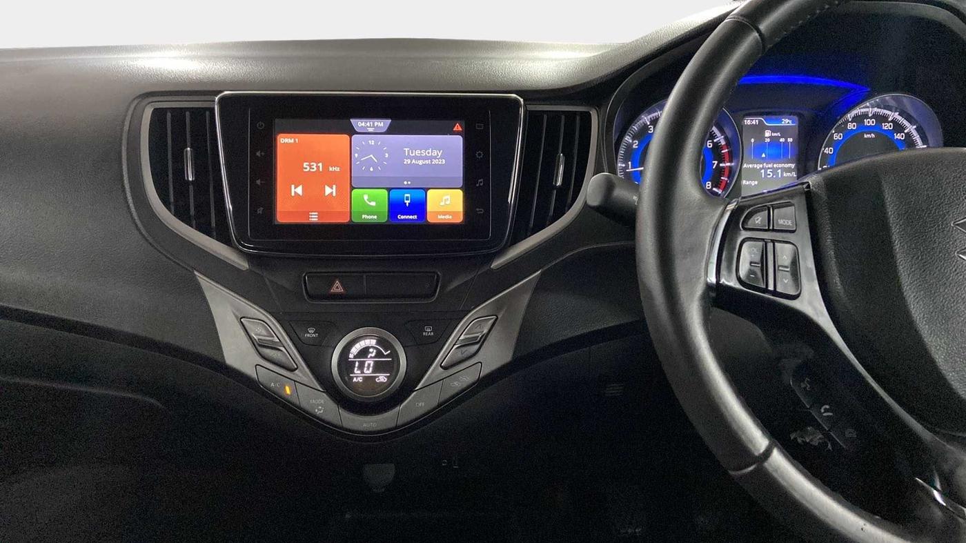 2021 Maruti Baleno ALPHA PETROL 1.2, CNG, Manual, 50,253 km, Air Conditioner