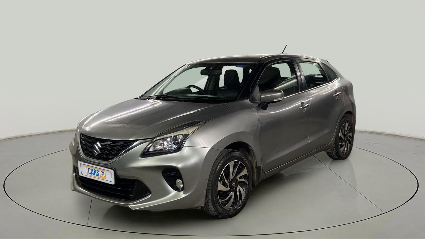 2021 Maruti Baleno ALPHA PETROL 1.2, CNG, Manual, 50,253 km, Left Front Diagonal