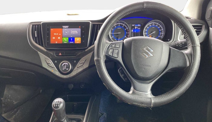 2020 Maruti Baleno ALPHA PETROL 1.2, Petrol, Manual, 12,133 km, Steering Wheel Close Up