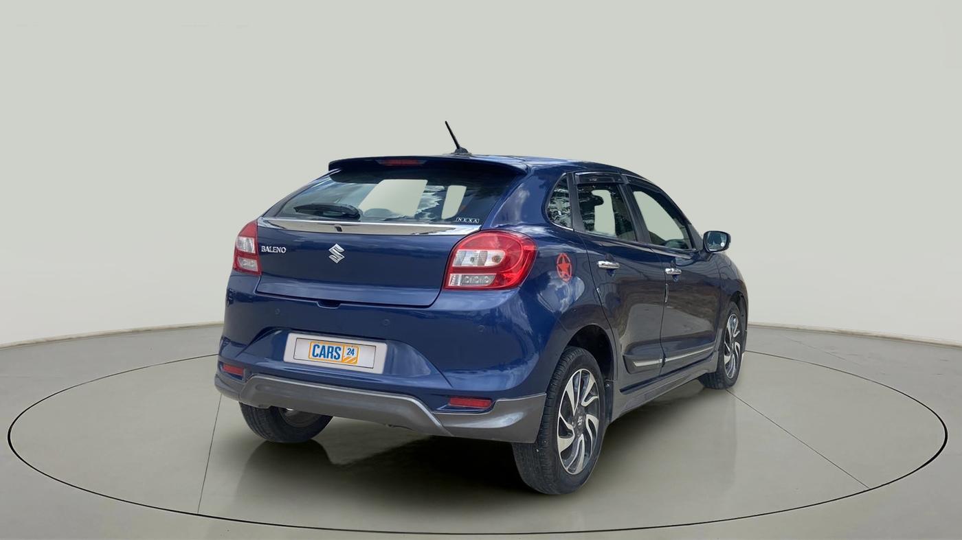 2021 Maruti Baleno ALPHA CVT PETROL 1.2, Petrol, Automatic, 9,625 km, Right Back Diagonal