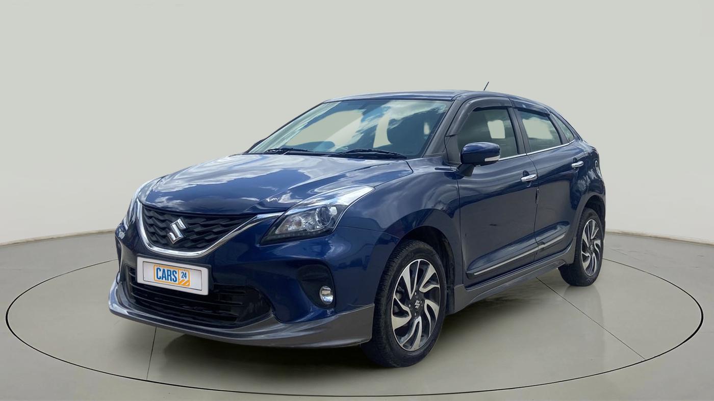 2021 Maruti Baleno ALPHA CVT PETROL 1.2, Petrol, Automatic, 9,625 km, Left Front Diagonal
