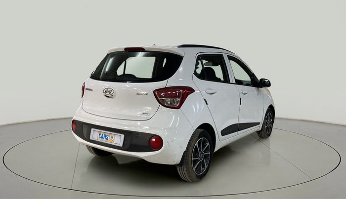 2017 Hyundai Grand i10 SPORTZ (O) AT 1.2 KAPPA VTVT, Petrol, Automatic, 69,705 km, Right Back Diagonal