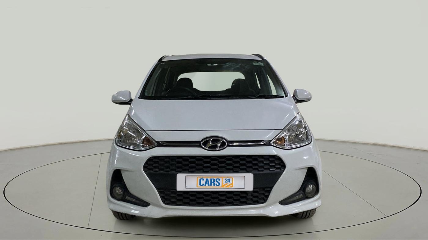 2017 Hyundai Grand i10 SPORTZ (O) AT 1.2 KAPPA VTVT, Petrol, Automatic, 69,705 km, Front