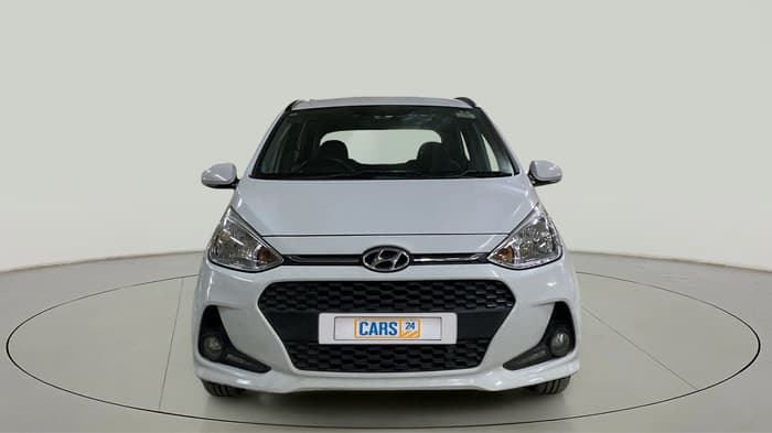 2017 Hyundai Grand i10 SPORTZ (O) AT 1.2 KAPPA VTVT, Petrol, Automatic, 69,705 km, Front