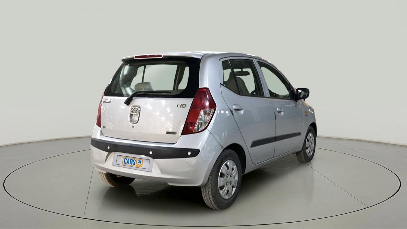 2010 Hyundai i10 SPORTZ 1.2, Petrol, Manual, 85,389 km, Right Back Diagonal