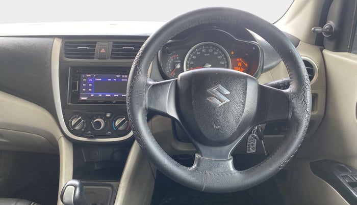 2014 Maruti Celerio VXI AMT, Petrol, Automatic, 75,632 km, Steering Wheel Close Up