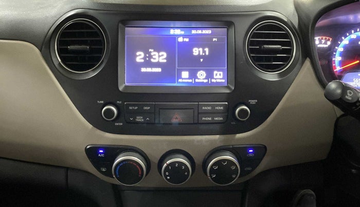 2018 Hyundai Xcent SX 1.2, Petrol, Manual, 49,214 km, Infotainment System