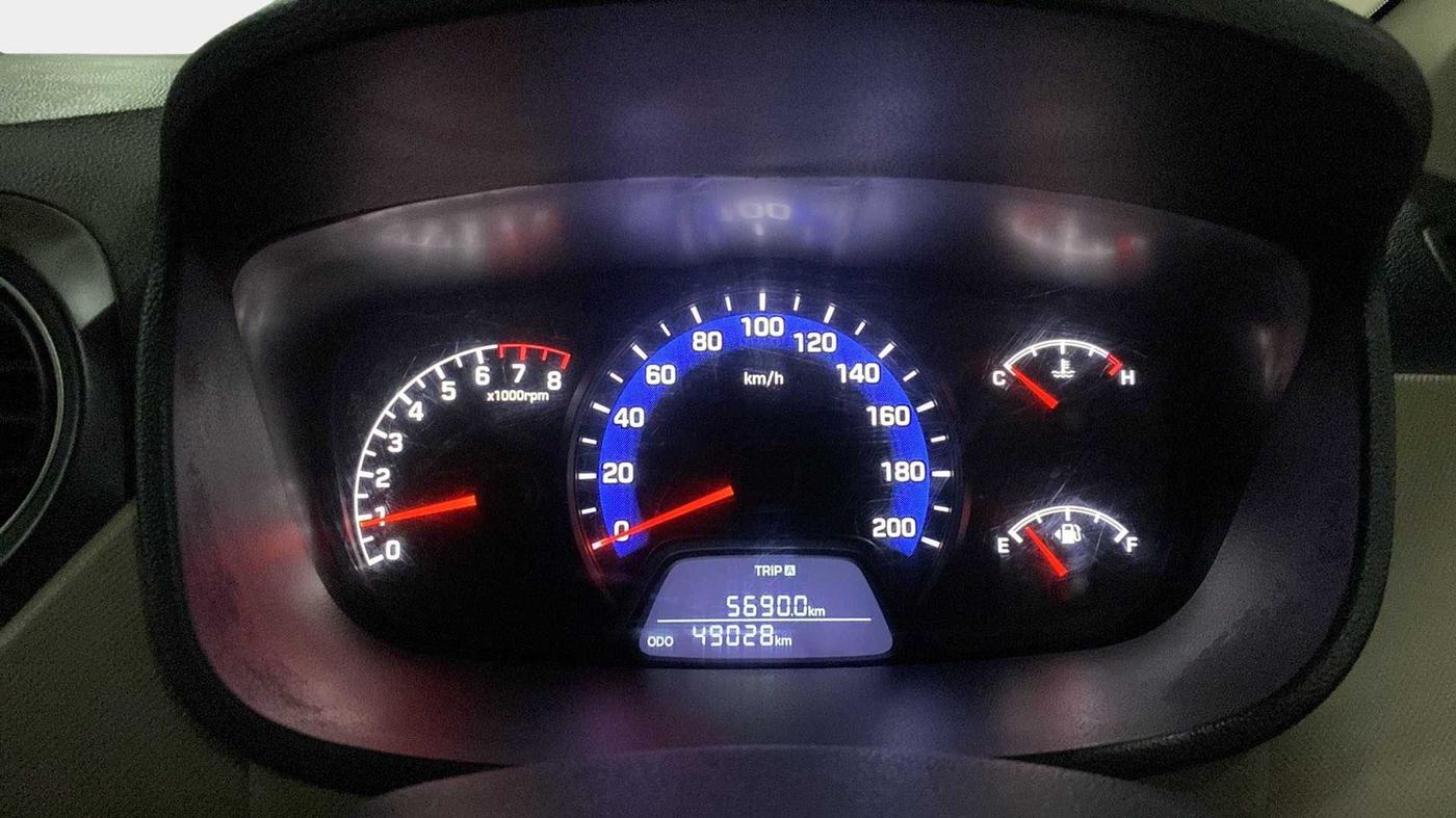 2018 Hyundai Xcent SX 1.2, Petrol, Manual, 49,214 km, Odometer Image
