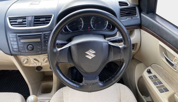 2012 Maruti Swift Dzire VXI, Petrol, Manual, 62,724 km, Steering Wheel Close Up