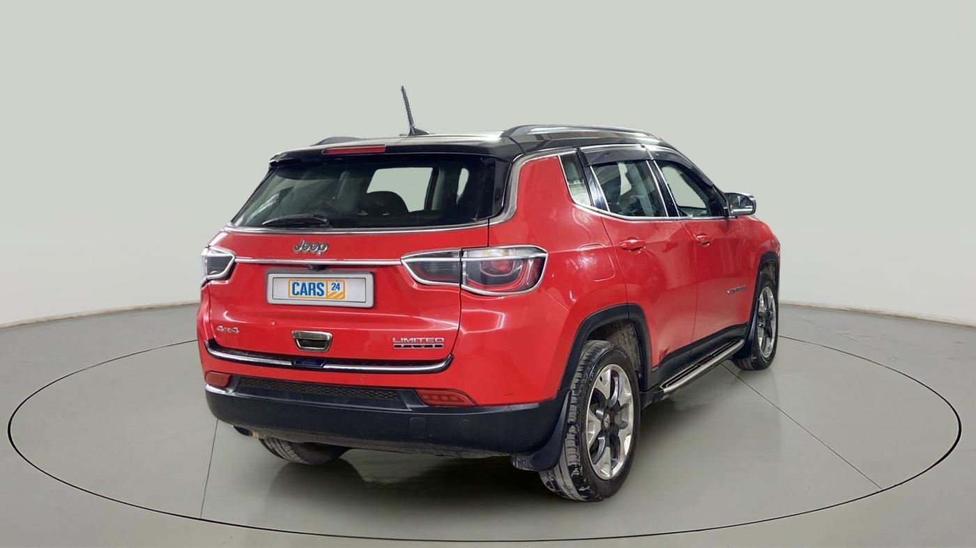 2019 Jeep Compass LIMITED PLUS DIESEL 4X4, Diesel, Manual, 36,815 km, Right Back Diagonal