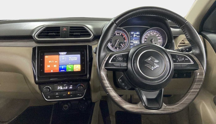 2021 Maruti Dzire ZXI Plus AMT, Petrol, Automatic, 18,340 km, Steering Wheel Close Up