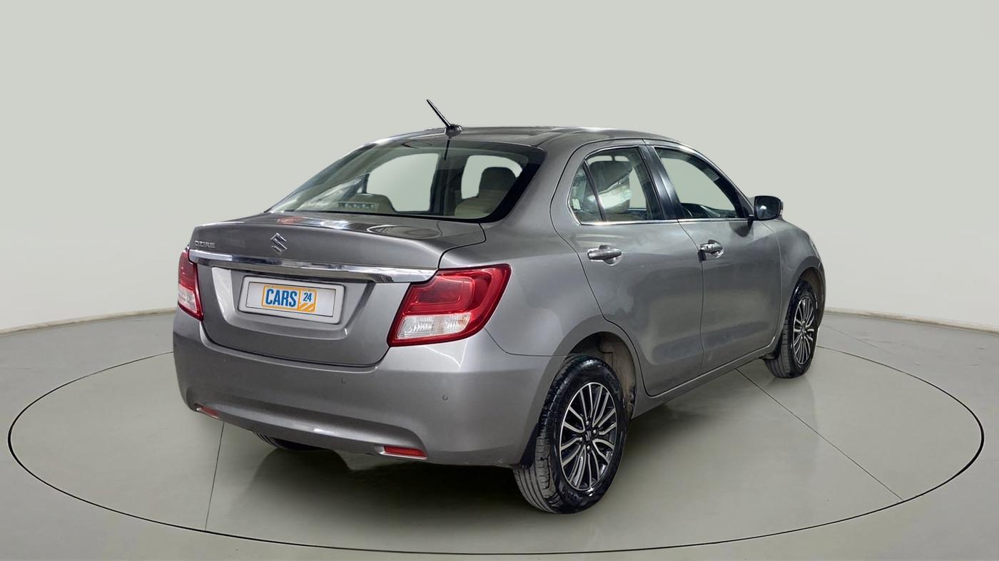 2021 Maruti Dzire ZXI Plus AMT, Petrol, Automatic, 18,340 km, Right Back Diagonal