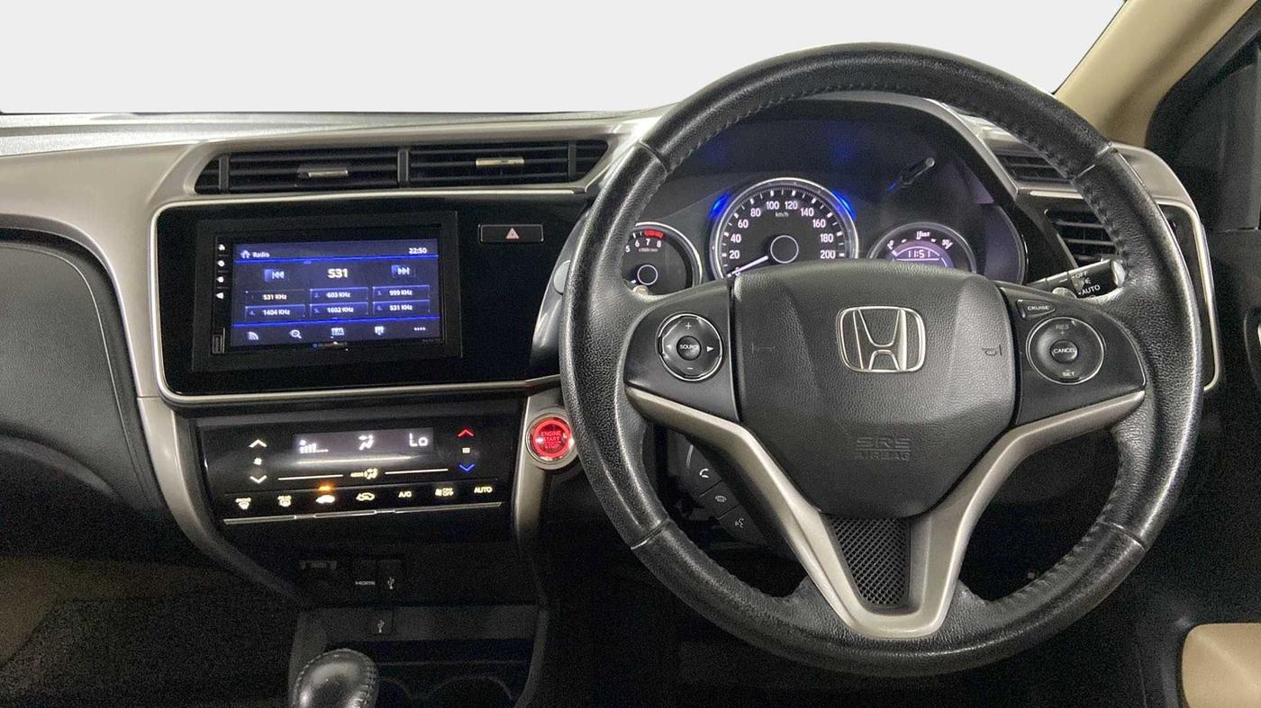 2017 Honda City 1.5L I-VTEC ZX CVT, Petrol, Automatic, 63,195 km, Steering Wheel Close Up