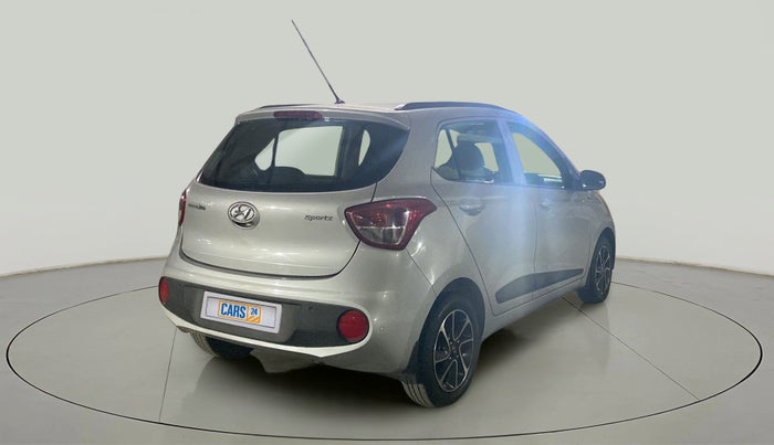 2018 Hyundai Grand i10 SPORTZ AT 1.2 KAPPA VTVT, Petrol, Automatic, 44,155 km, Right Back Diagonal