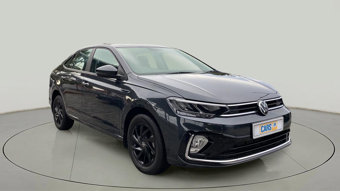 2022 Volkswagen VIRTUS HIGHLINE TSI 1.0 AT, Petrol, Automatic, 6,664 km, SRP